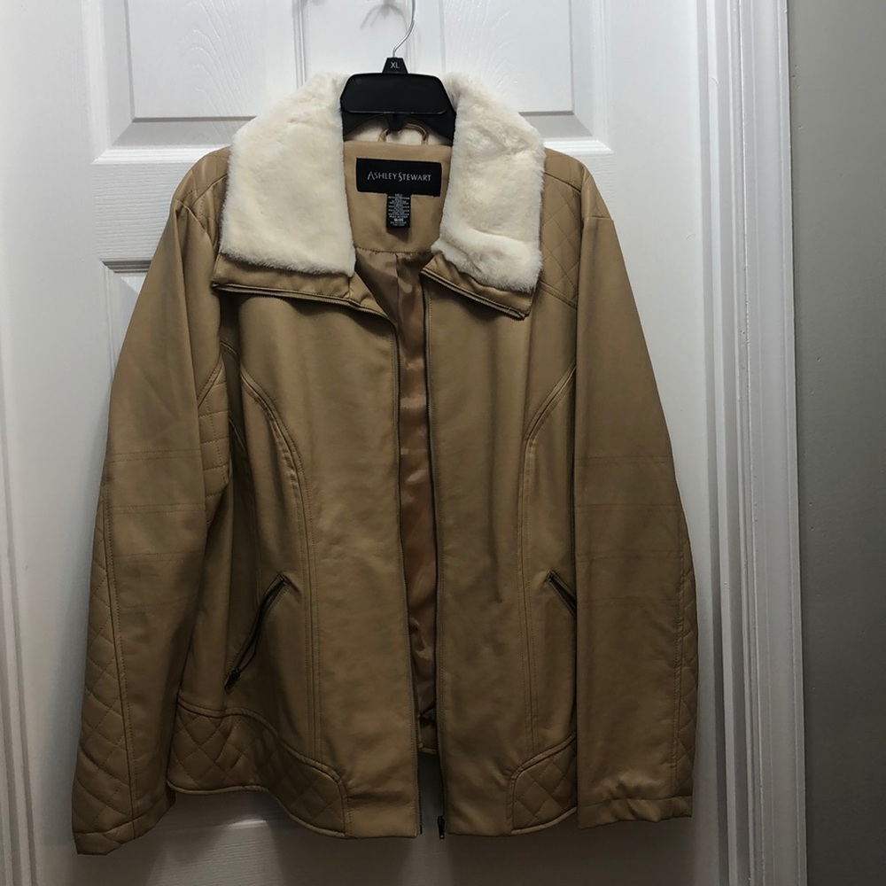 Faux Leather Jacket